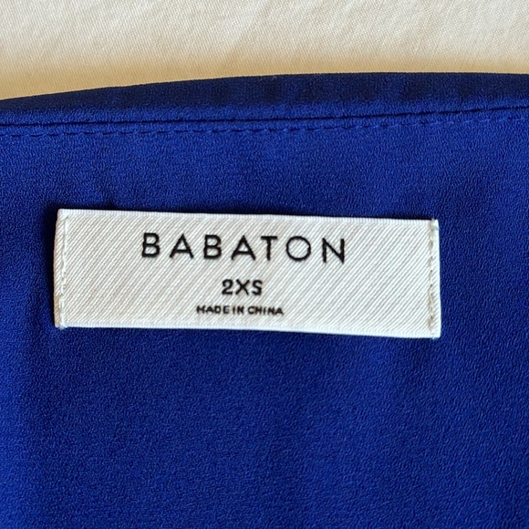 Babaton XXS Top in Cobalt Blue - Picture 3 of 3